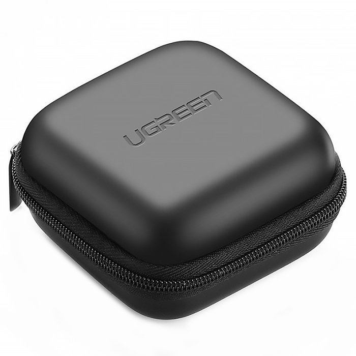 Кейс органайзер UGREEN LP128 Earphone Carrying Case Bag Black (40816) 00960 фото