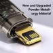 Кабель Baseus Explorer Series Auto Power-Off USB - Lightning 2.4A 1m Black (CATS000401) 00855 фото 4
