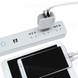 Мережевий зарядний пристрій Baseus Letour Dual 2USB 2.4A White (ZCL2B-B02) 00270 фото 3