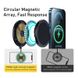 Подставка с беспроводной зарядкой Baseus Simple Magnetic Stand MagSafe Charger 15W Black (CCJJ000001) 00756 фото 5