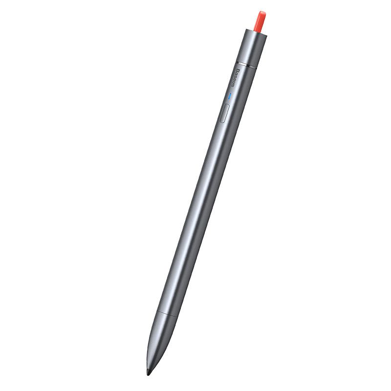 Стилус для планшета Baseus Square Line Capacitive Stylus Anti Misoperation Gray (ACSXB-A0G) 00447 фото