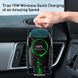 Автомобільний тримач для телефона Baseus Milky Way Electric Bracket Wireless Charger 15W Black (WXHW02-01) 00703 фото 4