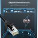 Сетевой кабель UGREEN NW102 Cat6 U/UTP Round Ethernet Cable 3м Black (20161) 00787 фото 7