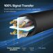 Сетевой кабель UGREEN NW102 Cat6 U/UTP Round Ethernet Cable 3м Black (20161) 00787 фото 6