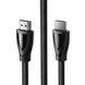 Кабель UGREEN HD140 HDMI M/M 8K60Hz 4K120Hz Cable with Braided 3m Black (80404) 01305 фото 2
