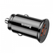 Автомобільний зарядний пристрій Baseus Circular Plastic USB+Type-C 5A 30W Black (CCALL-YS01) 00386 фото 4