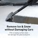 Автомобільний скребок для льоду та снігу Baseus Quick Clean Car Ice Scraper Black (CRQU-01) 00705 фото 5