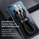Кабель Baseus Cafule Series Metal Data Cable USB - Type-C 6A 66W 1m Black (CAKF000101) 00830 фото 2