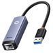 Внешний сетевой адаптер Baseus Lite Series Ethernet 1000Mbps USB to RJ45 Gray (WKQX000113) 00919 фото 1