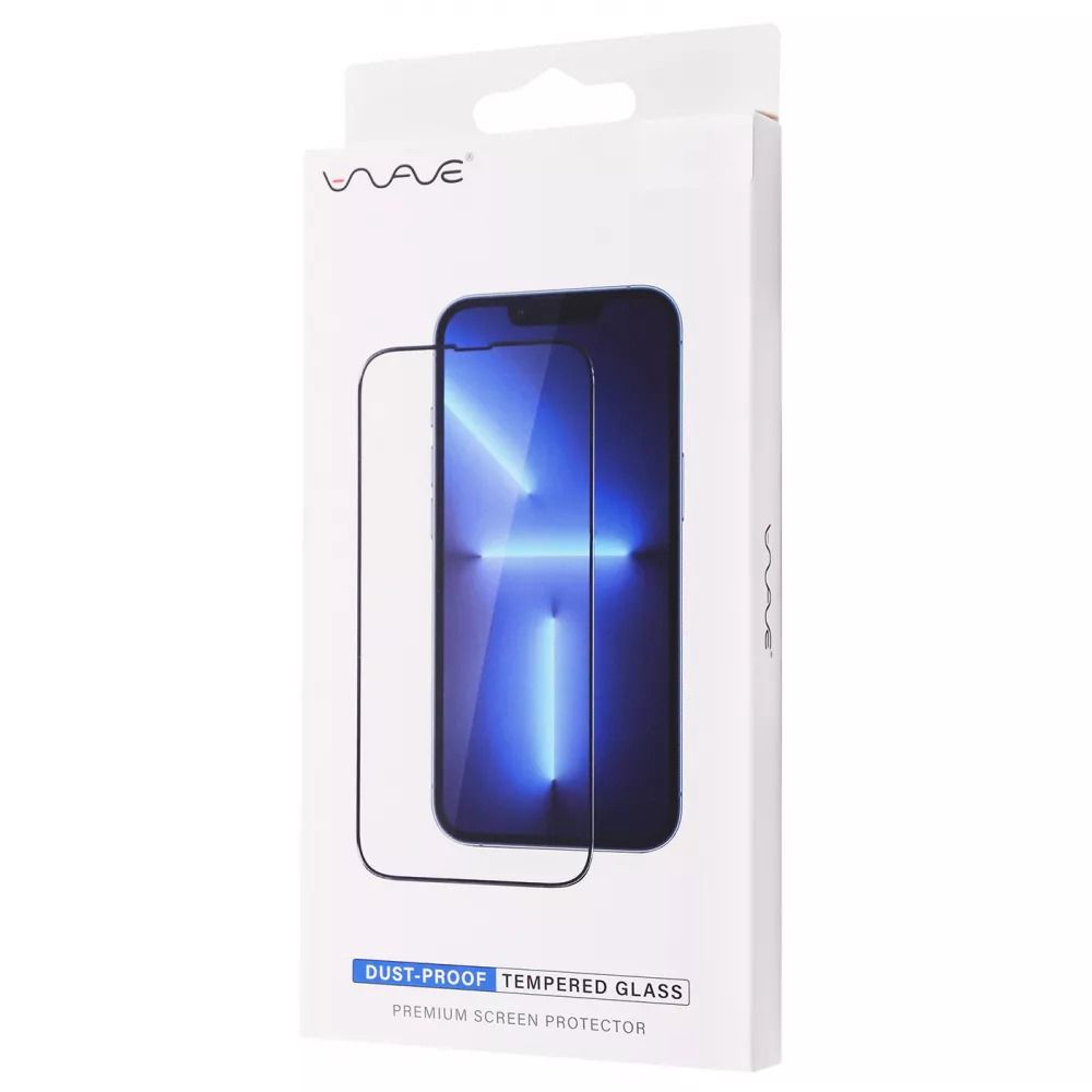 Защитное стекло для iPhone 13 Pro Max WAVE Dust-Proof Tempered Glass 00818 фото
