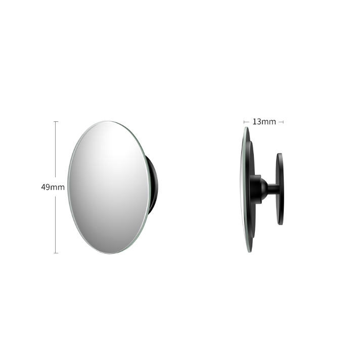 Дополнительные зеркала слепых зон Baseus Full View Blind Spot Rearview Mirrors Black (ACMDJ-01) 00097 фото