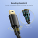 Кабель UGREEN US132 USB-A 2.0 Male to MiniUSB 5 Pin Male Cable 2m Black (30472) 00968 фото 7