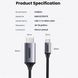 Кабель Type-C to HDMI UGREEN MM142 M/M Cable Aluminum Shell 1.5m Gray (50570)