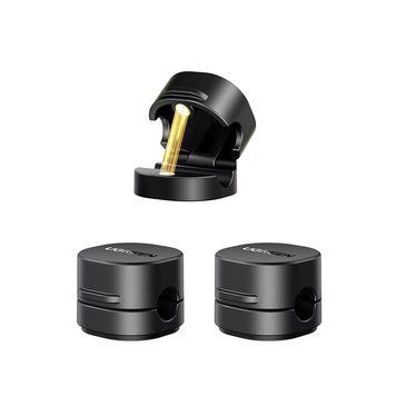 Магнітний органайзер тримач для кабелів настільний UGREEN Magnetic Cable Organizer 3-Pack Black (45797) 01261 фото