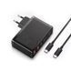 Мережевий зарядний пристрій Baseus GaN2 Pro Quick Charger 100W 2Type-C+2USB Black + Type-C-Type-C cable (CCGAN2P-L01) 00721 фото 1