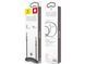 Кабель Baseus Yiven Audio Cable M30 Jack 3.5 - Jack 3.5 AUX 1.5m Black (CAM30-CS1) 00568 фото 8
