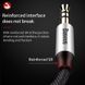 Кабель Baseus Yiven Audio Cable M30 Jack 3.5 - Jack 3.5 AUX 1.5m Black (CAM30-CS1) 00568 фото 7