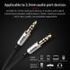 Кабель Baseus Yiven Audio Cable M30 Jack 3.5 - Jack 3.5 AUX 1.5m Black (CAM30-CS1) 00568 фото 4