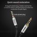 Кабель Baseus Yiven Audio Cable M30 Jack 3.5 - Jack 3.5 AUX 1.5m Black (CAM30-CS1) 00568 фото 6