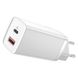 Сетевое зарядное устройство Baseus GaN2 Lite Quick Charger 65W USB+Type-C White (CCGAN2L-B02) 00759 фото 1