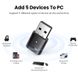Адаптер блютуc UGREEN CM390 USB Bluetooth 5.0 Adapter Black (80889) 00794 фото 3