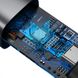 Зовнішній мережевий адаптер Baseus Steel Cannon Series USB-A & Type-C Bidirectional Gigabit LAN Adapter Gray (CAHUB-AF0G) 00550 фото 7