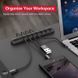 Органайзер для кабелей&nbsp;на 7&nbsp;делений UGREEN LP114 Cable Organizer Black (50320) 00102 фото 4