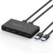 USB комутатор UGREEN US216 2 In 4 Out USB 3.0 Sharing Switch Box Black (30768) 00999 фото 1