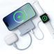 Зовнішній акумулятор повербанк з MagSafe UGREEN PB773 10000mAh 30W QI2.2 Magnetic Wireless Power Bank Blue (65958B)