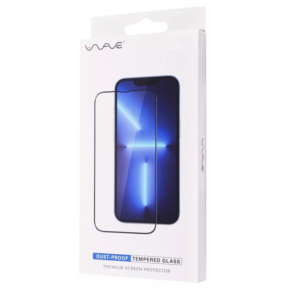 Защитное стекло для iPhone 14 Pro Max WAVE Dust-Proof Tempered Glass 00823 фото