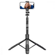Штатив трипод для телефона и камеры с резьбой 1/4 дюйма Proove MegaStick Selfie Stick Tripod 1530mm (MPMS00010001)