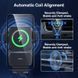 Автомобильный держатель для телефона Baseus Wisdom Auto Alignment Charger 15W Black (CGZX000001) 00924 фото 3