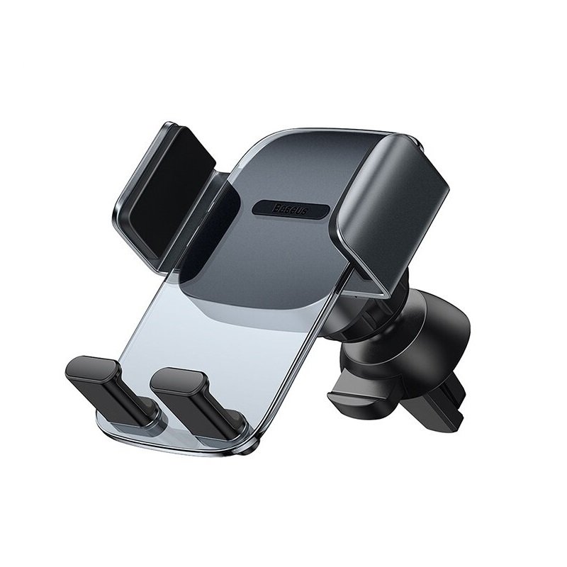 Автомобільний тримач для телефона Baseus Easy Control Clamp Air Outlet Version Black (SUYK000101) 00669 фото