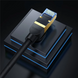 Сетевой кабель патч-корд BASEUS Cat7 High Speed 10Gigabit Ethernet Braided Cable 20m Black (B0013320B111-09) 01065 фото 2