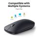 Беспроводная компьютерная мышь бесшумная UGREEN MU001 Portable Wireless Mouse Black (90372)