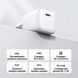 Мережевий зарядний пристрій для швидкої зарядки UGREEN X513 30W USB-C GaN Fast Charger Gray (55531) 01317 фото 7
