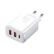 Сетевое зарядное устройство Baseus Compact Quick Charger 1Type-C+2USB 30W White (CCXJ-E02) 00722 фото 1