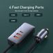 Автомобільний зарядний пристрій Baseus Share Together PPS Multi-Port 120W 3USB+1Type-C Gray (CCBT-B0G) 00723 фото 6