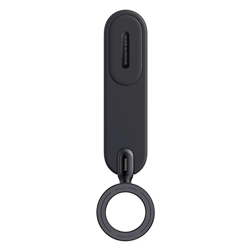Автомобильный магнитный держатель для телефона BASEUS C02 Go with MagSafe Black (C40165500111-00) 01090 фото