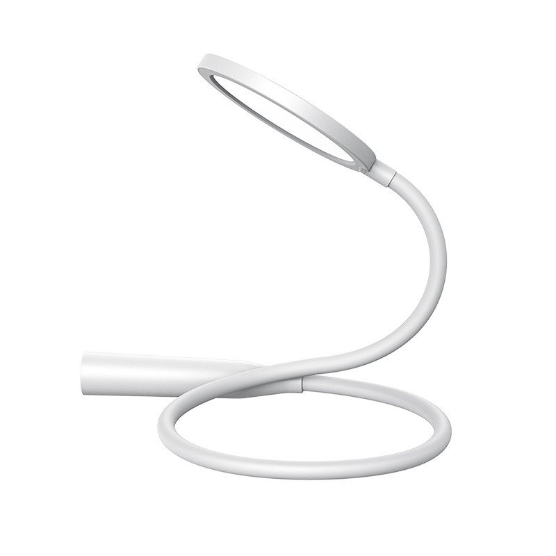 Led лампа Baseus Comfort Reading Charging Uniform Light Hose Desk Lamp White (DGYR-02) 00573 фото