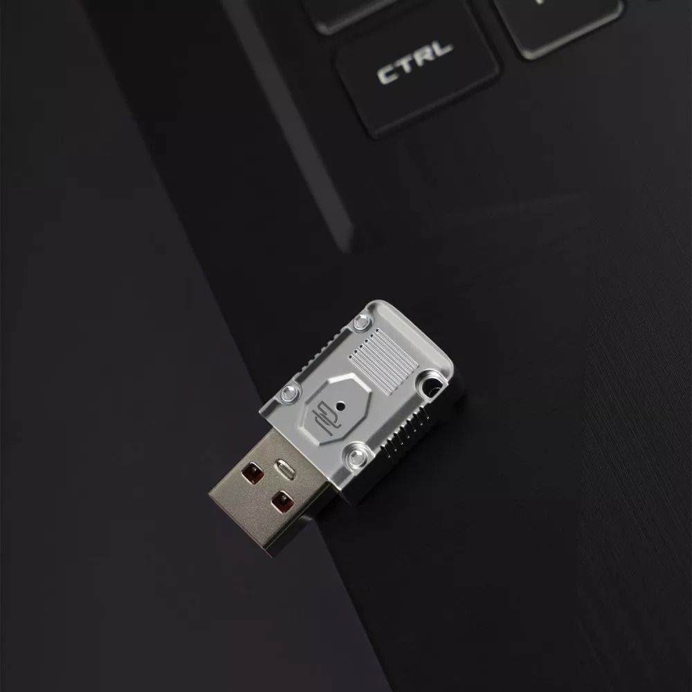 Адаптер OTG Proove Gaming Matrix Type-C to USB 3.1 10Gbps 120W Silver (HBMA00012006) 01184 фото