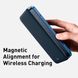 Внешний аккумулятор повербанк с MagSafe BASEUS Magnetic Wireless Power Bank 20W 10000mAh Blue (PPCX010201)