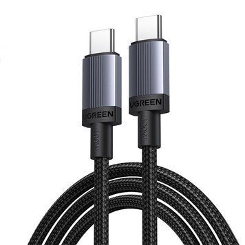 Кабель Type-C на Type-C для швидкої зарядки UGREEN L528 PD Fast Charging Cable 100W 5A 2 метри сірий (65833) 01315 фото