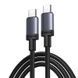 Кабель Type-C на Type-C для швидкої зарядки UGREEN L528 PD Fast Charging Cable 100W 5A 2 метри сірий (65833) 01315 фото 1