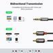 Аудіо кабель UGREEN AV116 3.5mm Male to 2RCA Male Hi-Fi Cable 2m Black (10584) 01249 фото 7