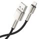 Кабель Baseus Cafule Series Metal Data Cable USB - Lightning 2.4A 2m Black (CALJK-B01) 00724 фото 2