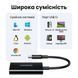 Картрідер пристрій для читання карток пам'яті TF/SD UGREEN CM265 2in1 USB-C Card Reader SD3.0 170mb/s Black (35622) 01299 фото 3