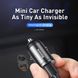 Автомобільний зарядний пристрій Baseus Tiny Star Mini Car Charger USB 5A 30W Gray (VCHX-A0G) 00284 фото 5
