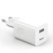 Мережевий зарядний пристрій Baseus Wall Charger USB 3A QC3.0 24W White (CCALL-BX02) 00087 фото 1