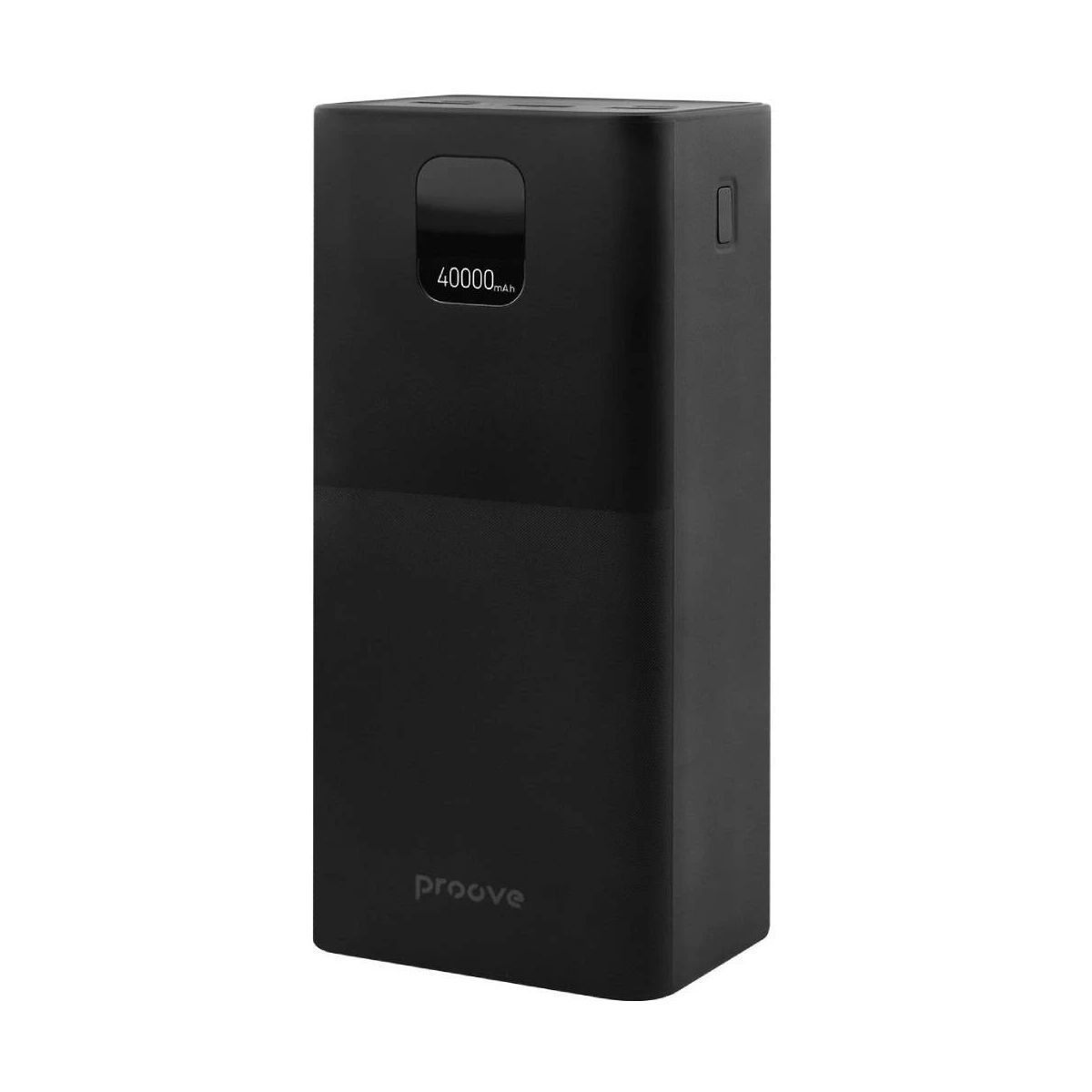 Внешний аккумулятор повербанк с быстрой зарядкой Proove Giant Lite Power Bank 22.5W 40000mAh Black (PBGI20312201)